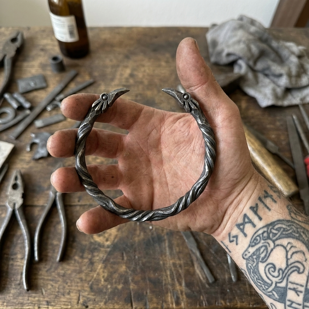 Huginn Arm Ring